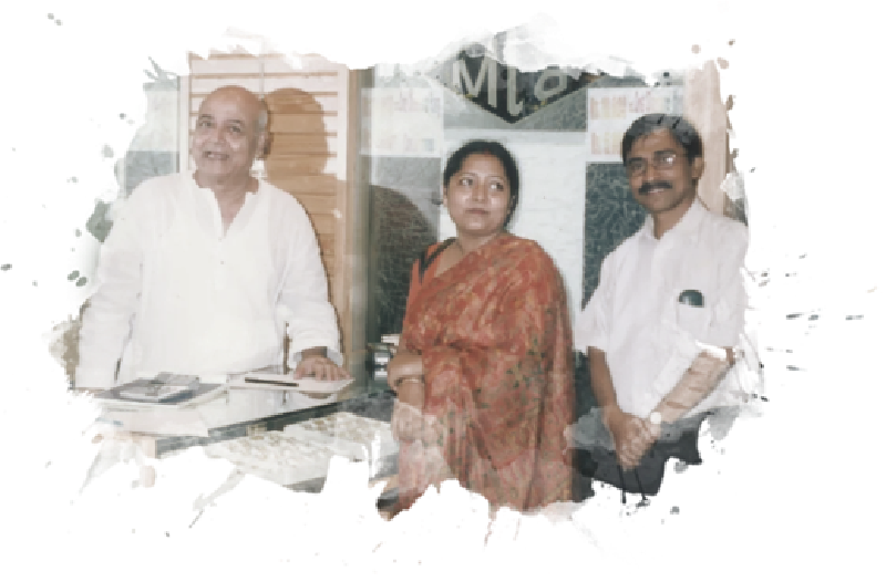 Ashok Roy at the store