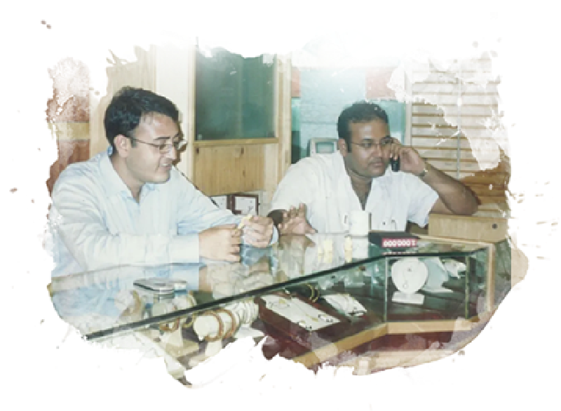 Left to right: Sreedip Roy (Third generation: youngest Roy Brother) and Shubadip Roy (Third generation: middle Roy Brother)